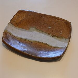 Vintage Handcrafted Pottery Plate/Tray